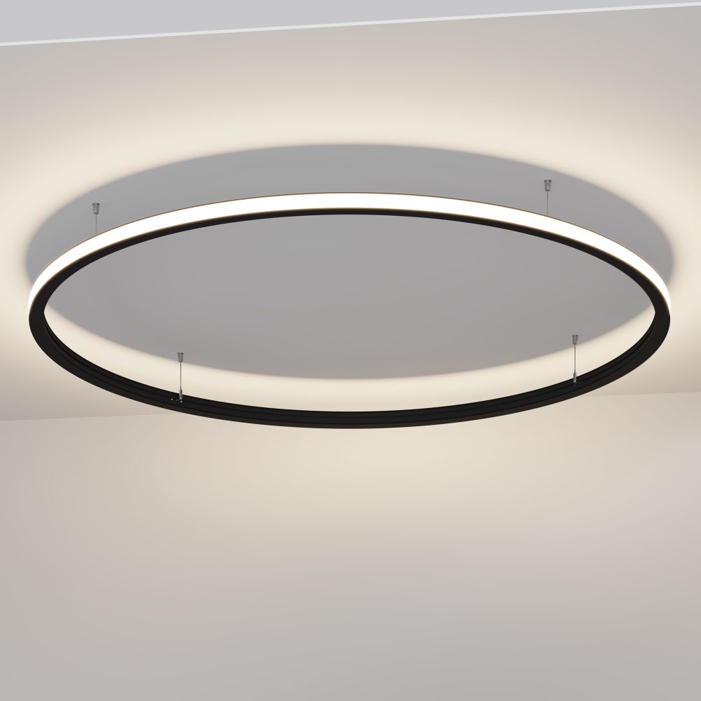 35x35 Ø1500мм внешний 1/4 круга Maytoni ALM-3535R-B-EX-90°-1.5M