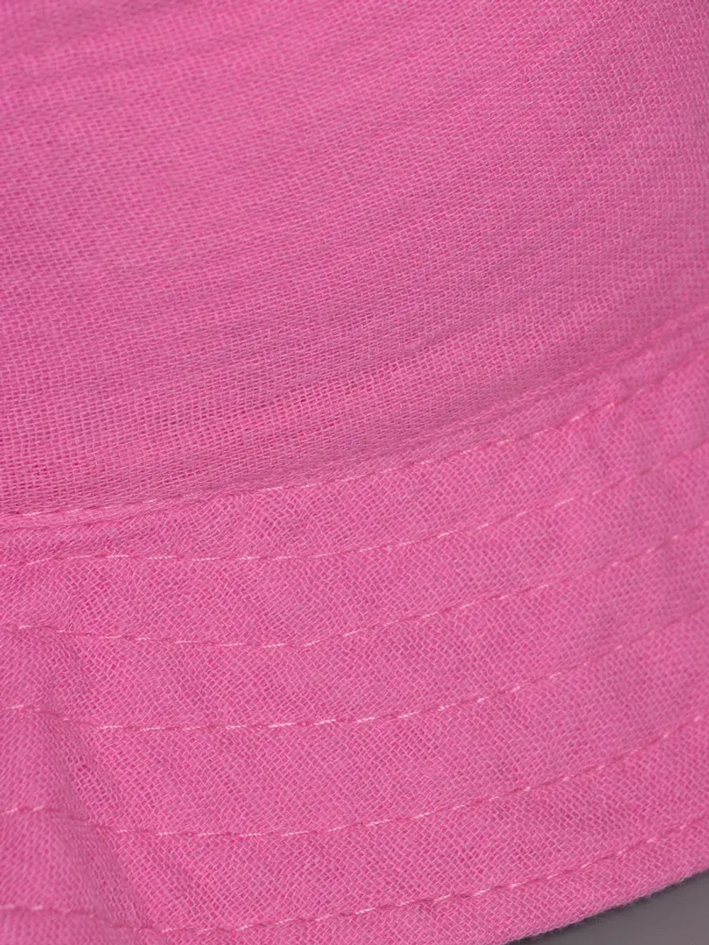 Розовая детская панама на лето с завязками