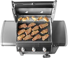 Газовый гриль Weber Genesis II Е-310 GBS, 3 горелки, чёрный