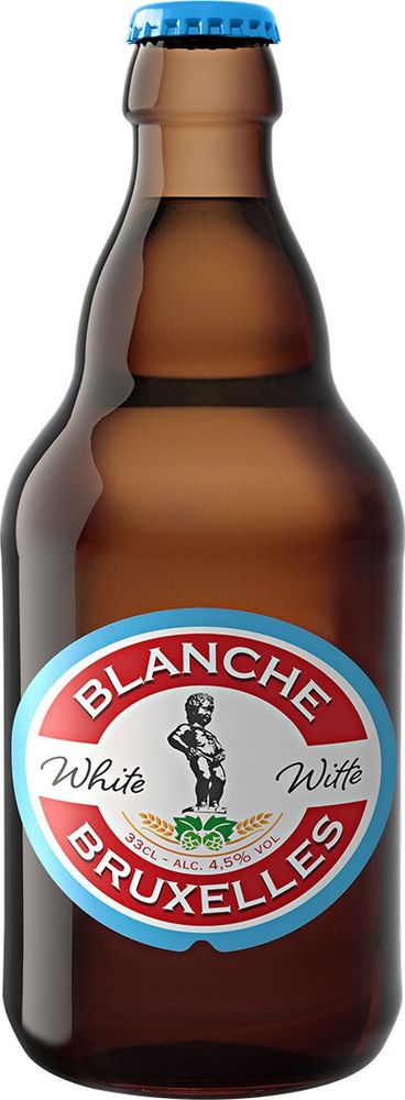 Пиво Бланш де Брюссель / Blanche de Bruxelles 0.33 - стекло