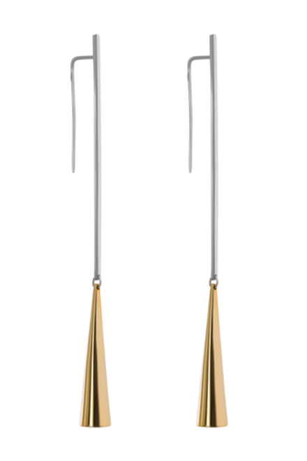 Серьги MACHI биколор