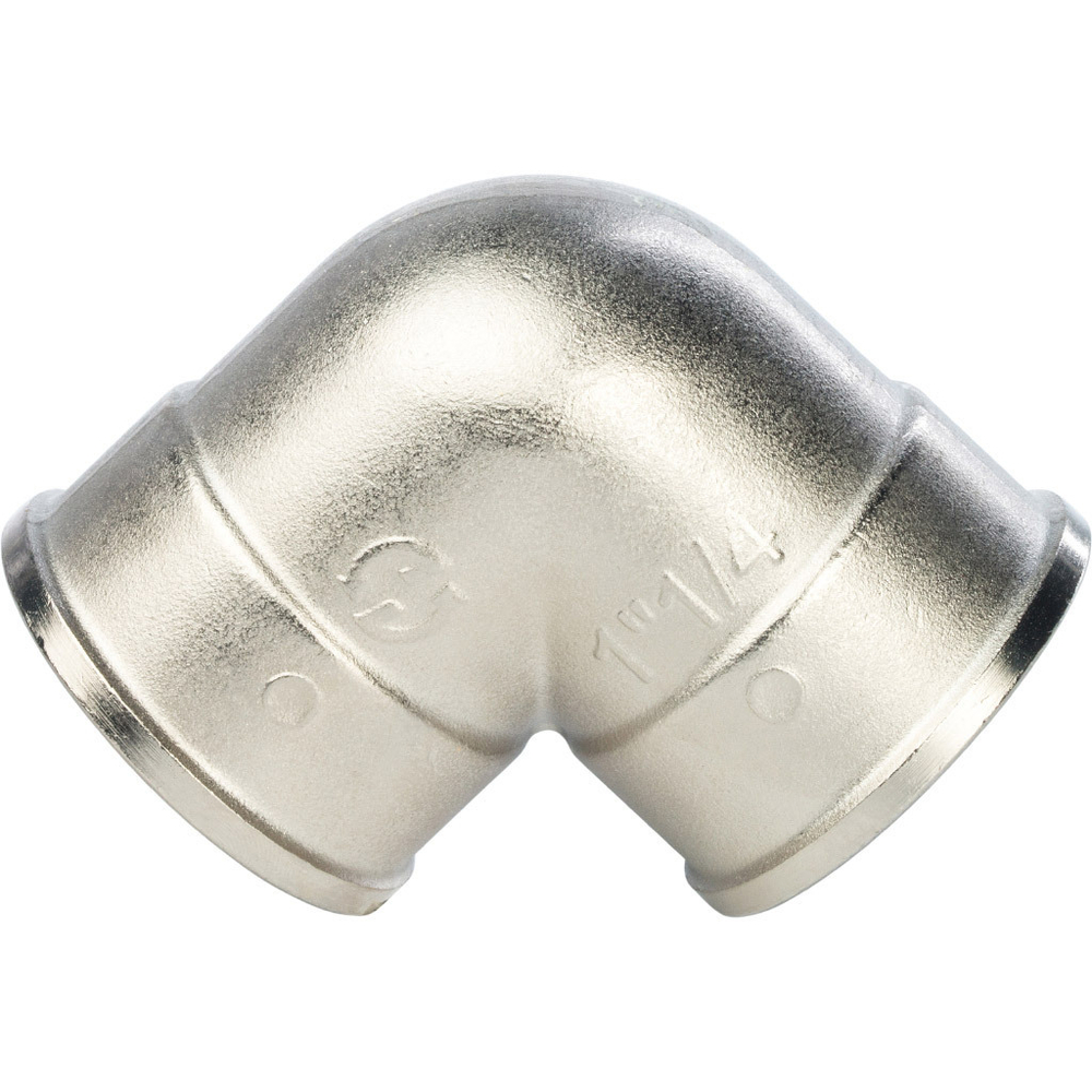 Угольник STOUT ВВ 1 1/4" никель
