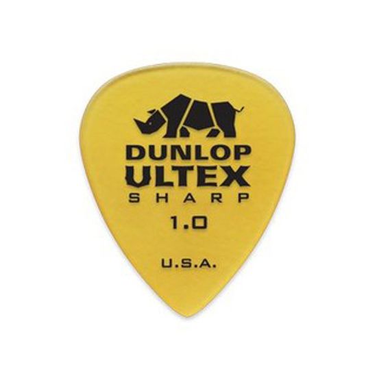 Медиаторы 6шт, 1,00мм, Dunlop 433P1.0 Ultex Sharp