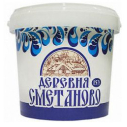 Деревня Сметаново 15% 600 гр