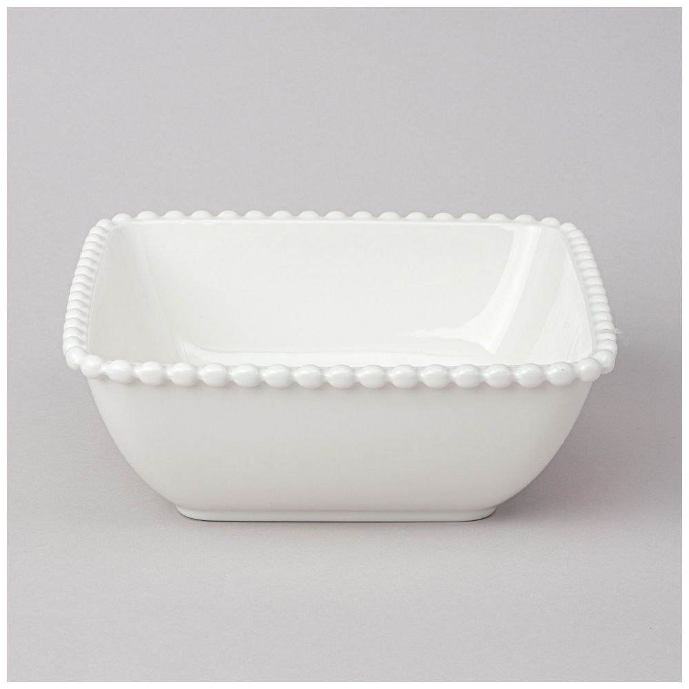 САЛАТНИК КВАДРАТНЫЙ LEFARD "PEARL" 20*7,5 СМ 1200 МЛ (КОР=12ШТ.)