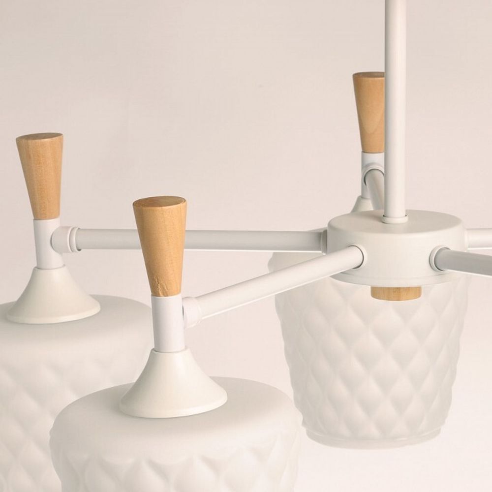 Люстра на штанге De City Дэла 6 635015105