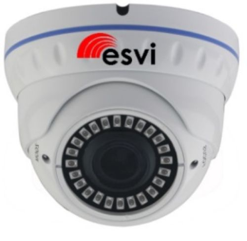EVC-IP-DNT4.0-CG-P (XM) купольная уличная IP видеокамера, 4.0Мп*21к/с, f=2.8-12мм, POE