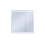 Шкаф-Зеркало с подсветкой IDDIS Zodiac, 80 см, ZOD8000i99