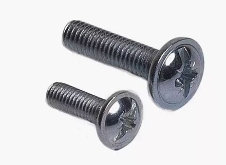 Винт DIN 967 М4*10  Zn пресс-шайба (600 шт/кг)