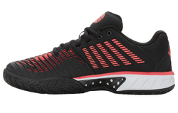 Мужские кроссовки для Падел K-Swiss Express Light 3 Padel - black/micro chip/neon lava