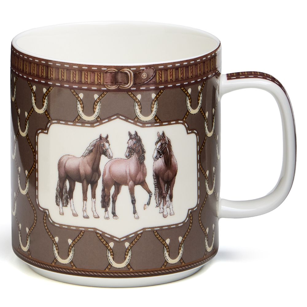 КРУЖКА LEFARD "HORSE CLUB" 400 МЛ (КОР=48ШТ.)