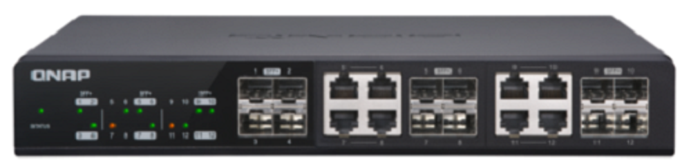 Коммутатор управляемый QNAP QSW-M1208-8C