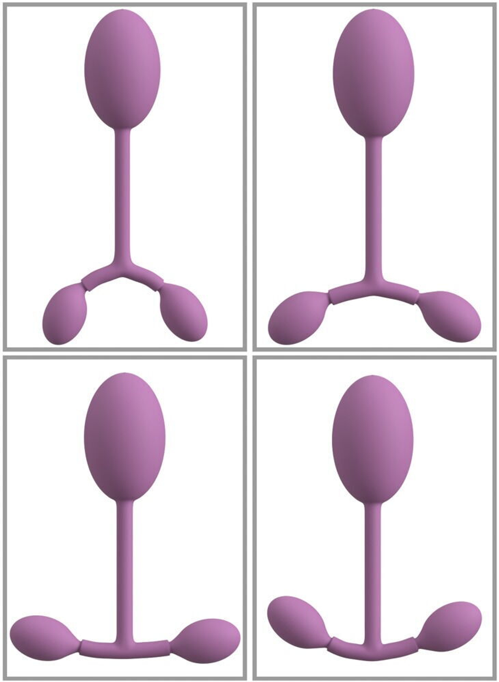 Сиреневый тренажер мыщц тазового дна Vaginal Trainer (Цвет: сиреневый)