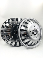 Колпаки на колеса гибкие с эмблемой R15 4 шт