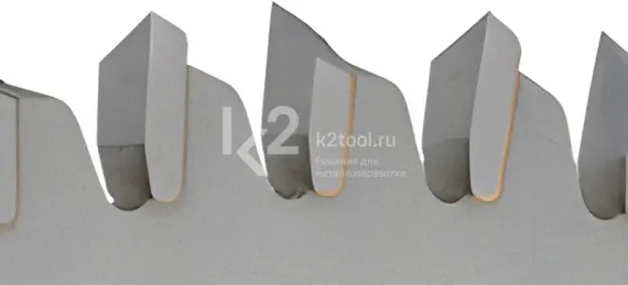 Диск пильный для форматно-раскроечных станков, отрицательный зуб с чередующимся скосом 35° Karnasch 216×2,8/1,8×30 мм, Z=64 WZE-N, арт. 11.1615.216.010