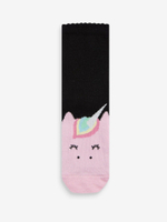 Носки хлопковые для девочки Next 352-072, 5 шт., Черный