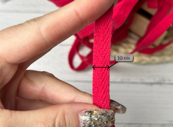 Киперка ХБ 10мм маджента