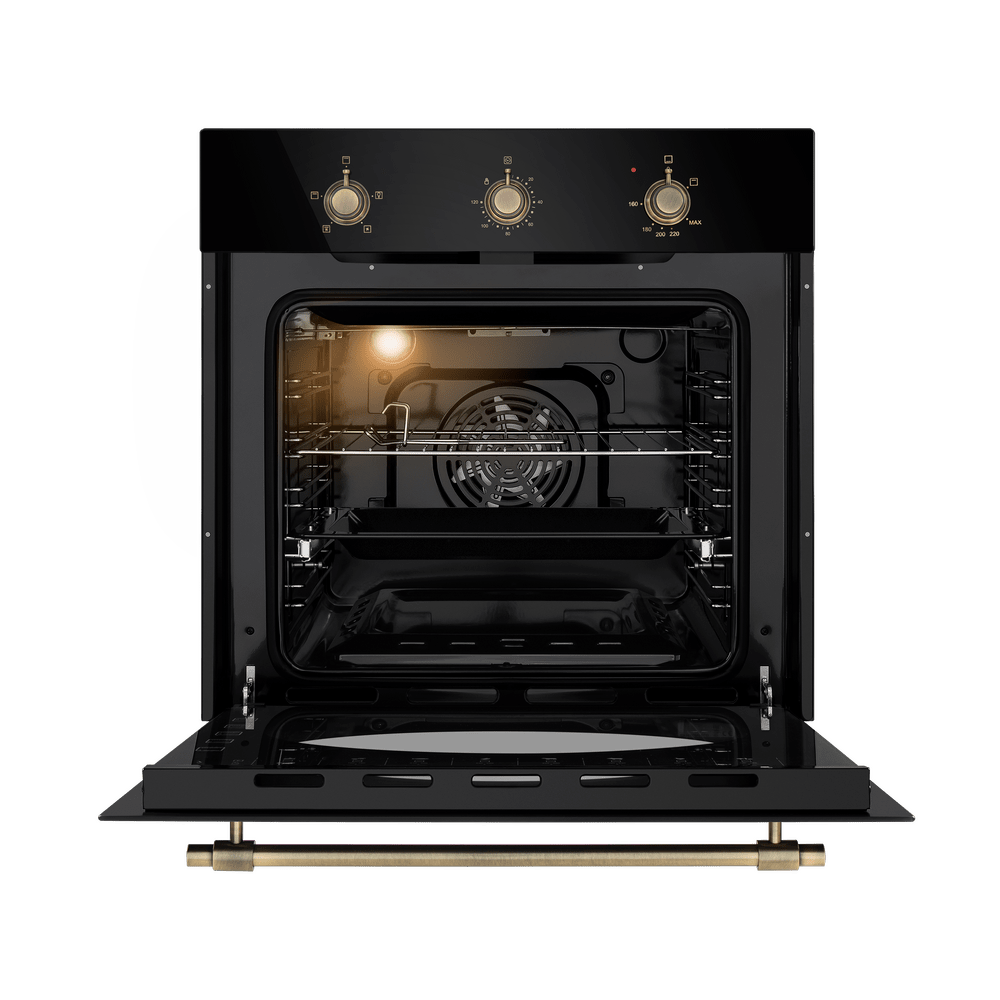 Шкаф духовой газоэлектрический MAUNFELD EOGC604RBG.MT Slim