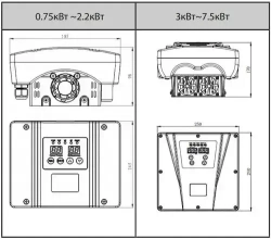 Частотный преобразователь Belamos FIL-10 2.2KW 220V с датчиком давления