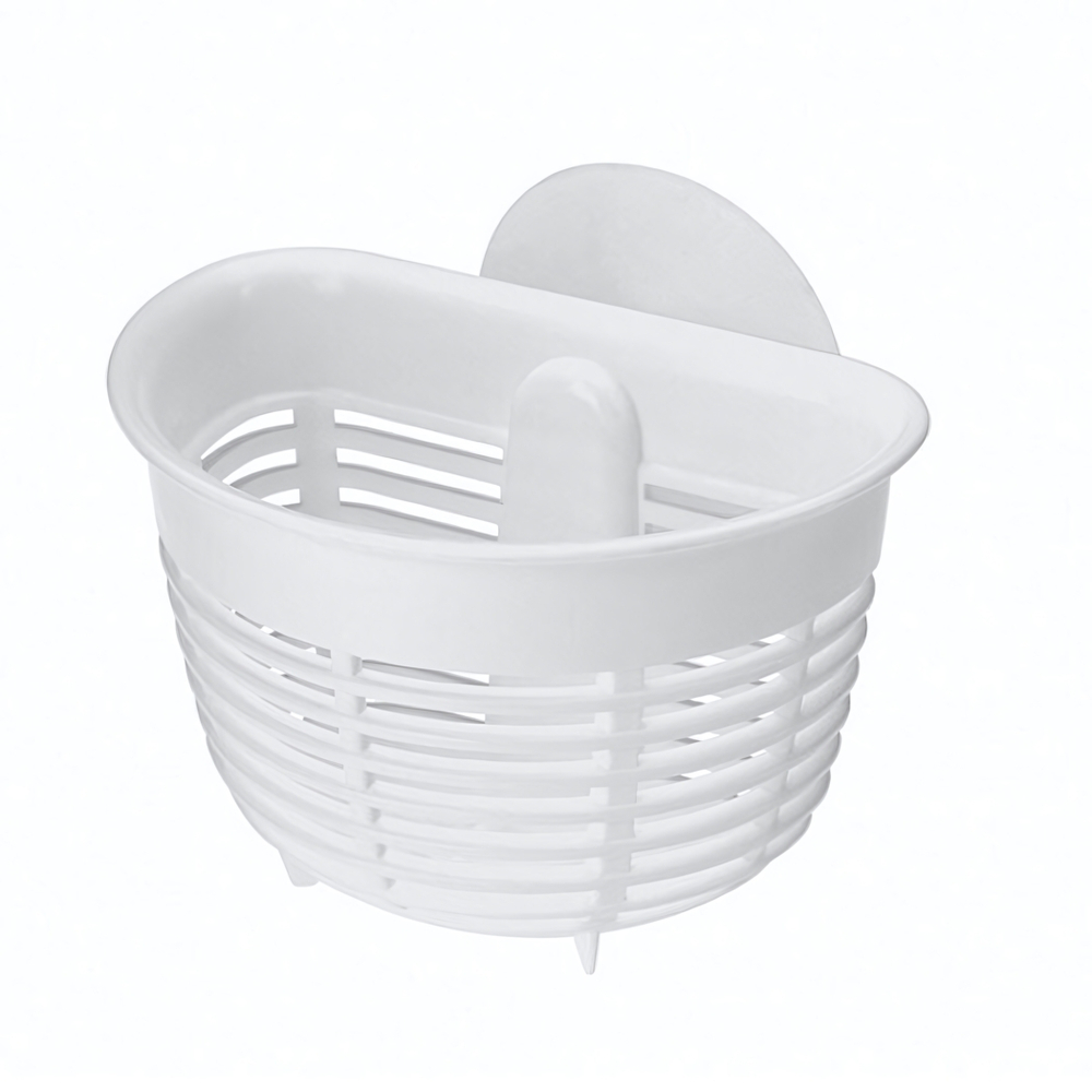 Держатель подвесной на присосе helper, 103х84х71 мм (белый)