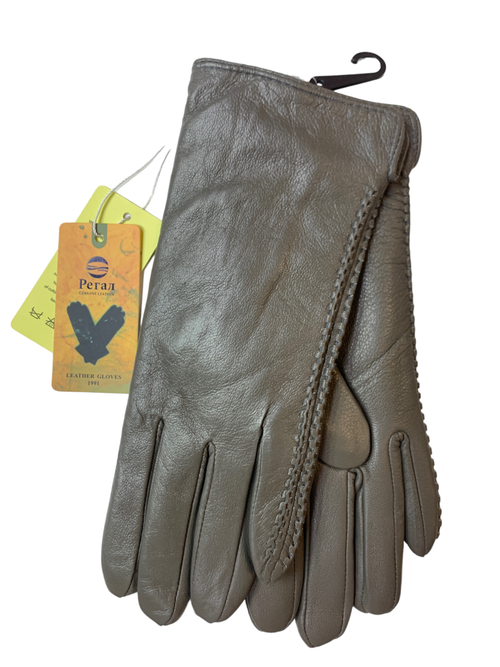 Регал.Перчатки.Женские.Кожаные.10 шт в упаковке.