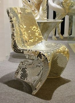 стул him her зеркальный