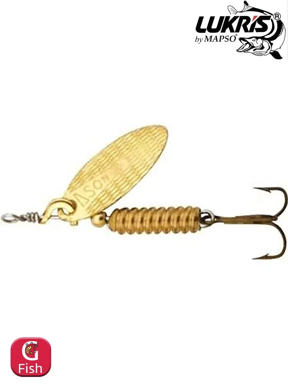 Блесна вертушка ASON Metal, 1, O, 2.5 гр 47 мм