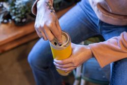 Термокружка Klean Kanteen TKWide Cafe Cap 16oz (473 мл) Peach Parfait