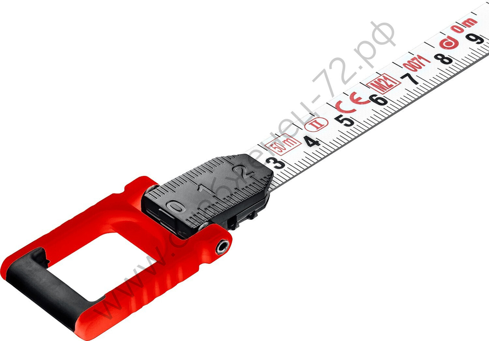 KRAFTOOL 50 м, геодезическая стальная мерная лента (34185-50)