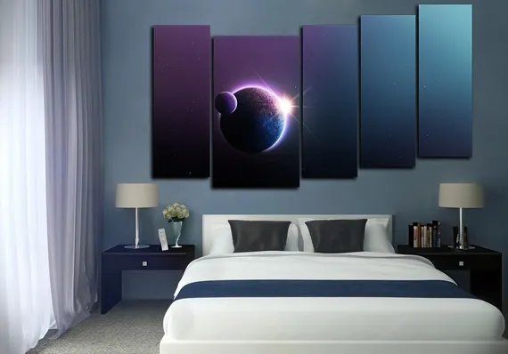 Модульная картина "Затмение"