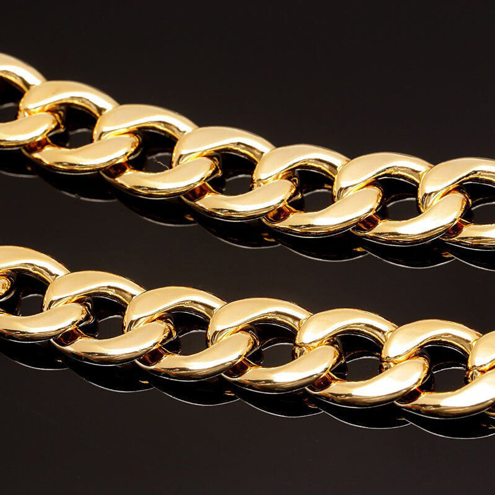 Цепочка (Юж. Корея), позолота, размер звена 11*8 мм, цена за 25 см