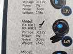 HX-T603 (12 вольт) / Вентилятор салонный на прищепке, 15 см, 12V (1 шт.)