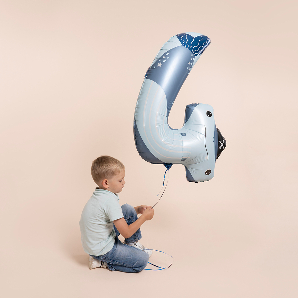 Цифра 4 Акула 34''/86 см Gr