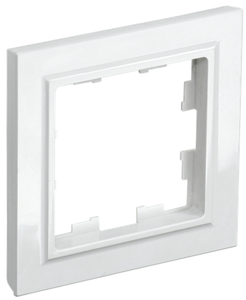 BRITE Рамка 1-местная РУ-1-БрБ белый IEK