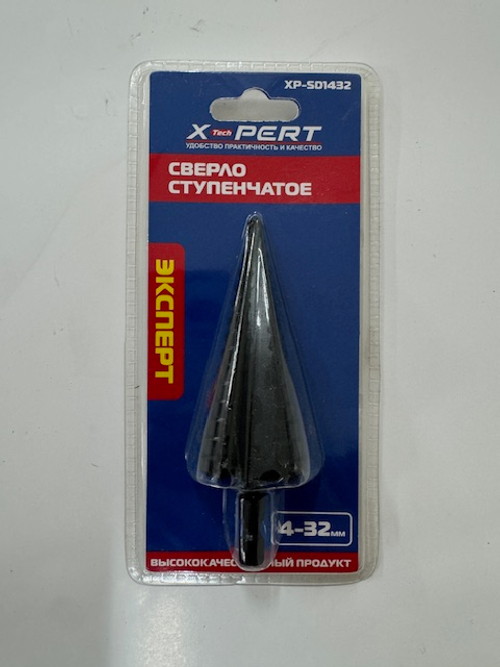 Сверло ступенчатое Ø 4-32мм нитрид титан X-PERT