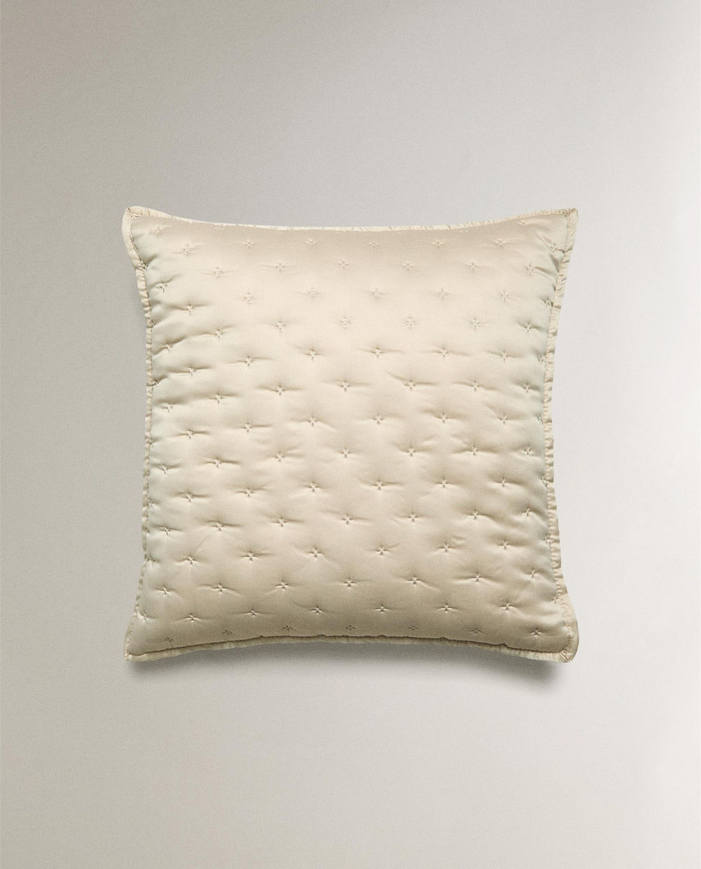 Zara Home наволочка декоративная из полиэстера, шампань