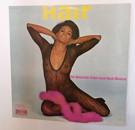 Винтажная виниловая пластинка LP The Boston Hair The American Tribal Love Rock Musical (France 1973)