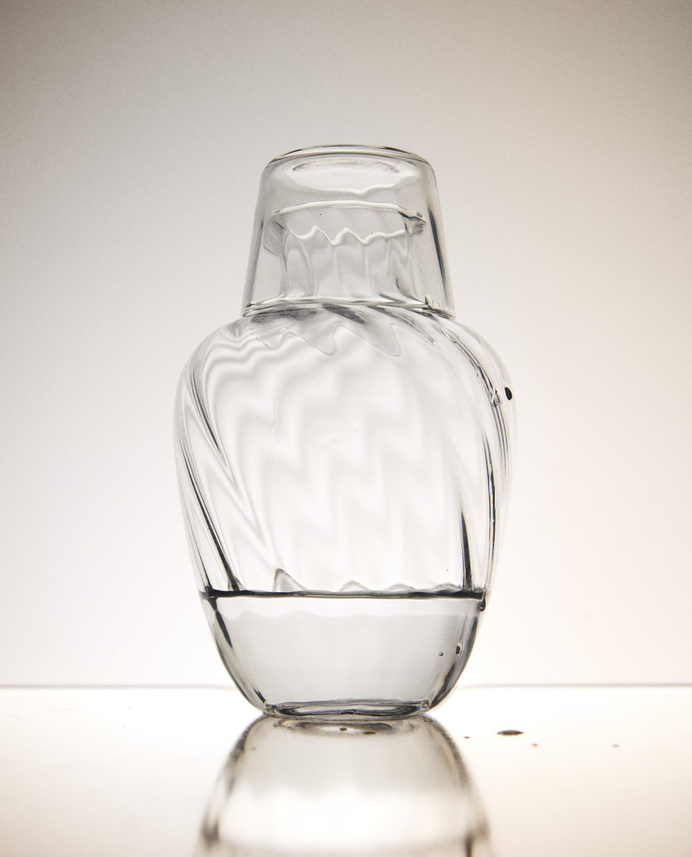 Zara Home кувшин из стекла, цвет прозрачный, 19 см