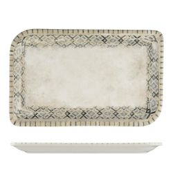 Блюдо прямоугольное 36*21 см h2 см Rug By Bone Innovation [bb] [1]