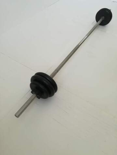 Разборная штанга 19 кг с прямым грифом