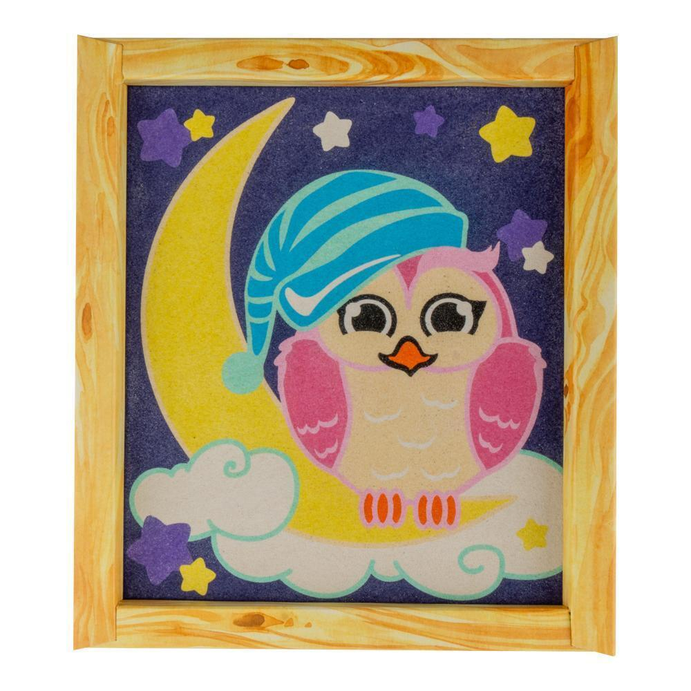 Фреска из песка "Совушка" (Lori)