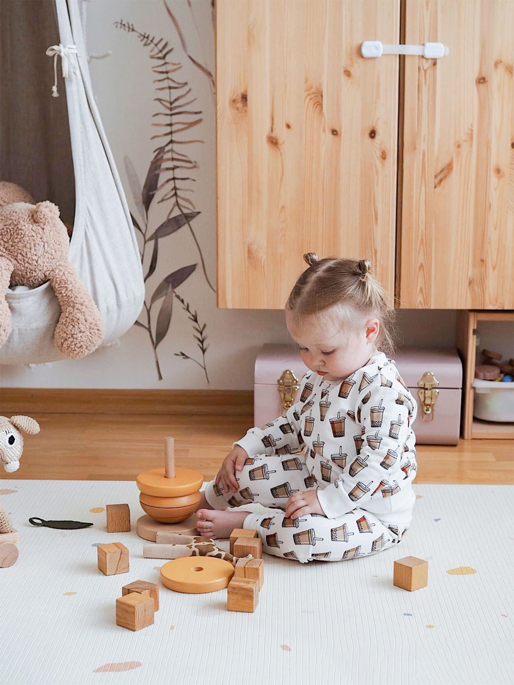 Утеплённый комплект Mjölk Стаканчики, уценка