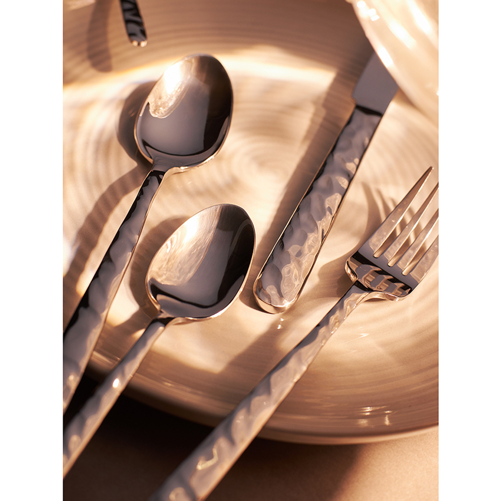 Набор столовых приборов fluid, серебристые, 16 пред.