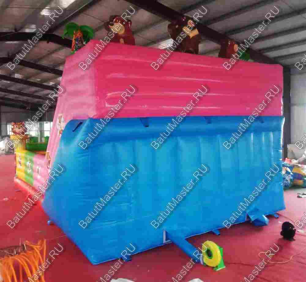 Коммерческий батут "В погоне за медведем" 10*6*5 м