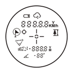 Бинокль Veber Winger 6х22 RF1000 с лазерным дальномером