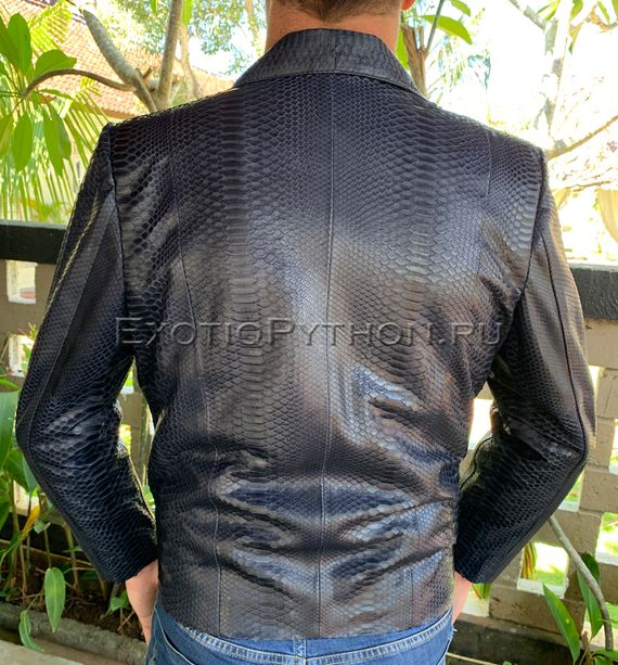 Куртка из кожи питона JT-59