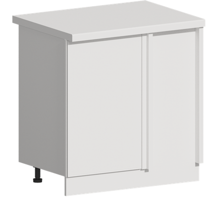 Кухня Модуль ШНУ 990М Графит / Белый Софт