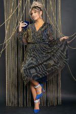 Платье Млечный путь (сине-золотое) П11715 LT Collection