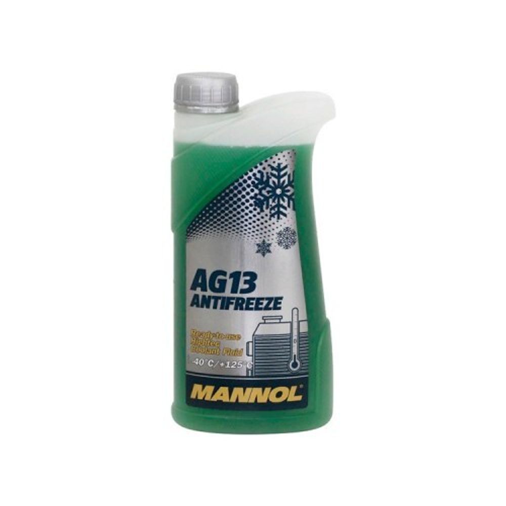 MANNOL Антифриз AF13+ -40°C High-performance (готовый) G13 зеленый 1л