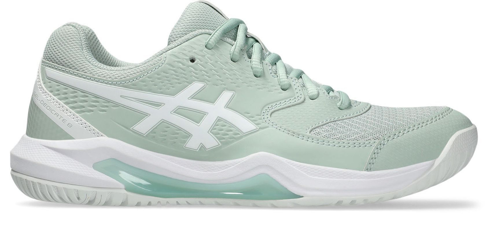 Женские теннисные кроссовки Asics Gel-Dedicate 8 - lichen rock/white